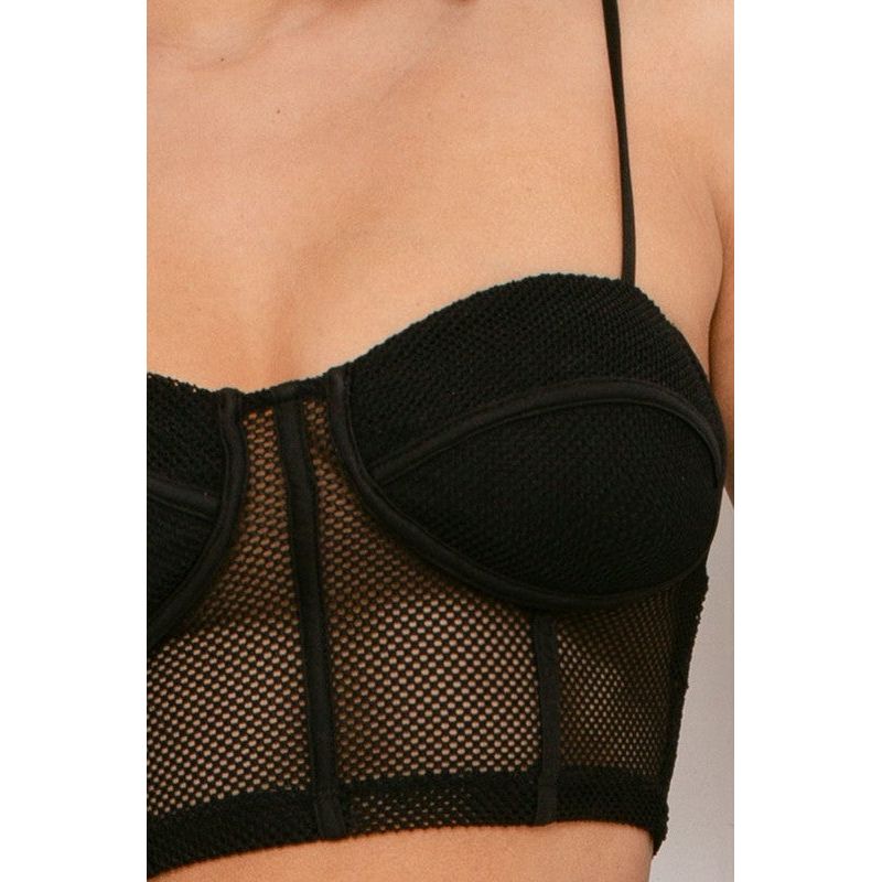 Bustier Crop Top