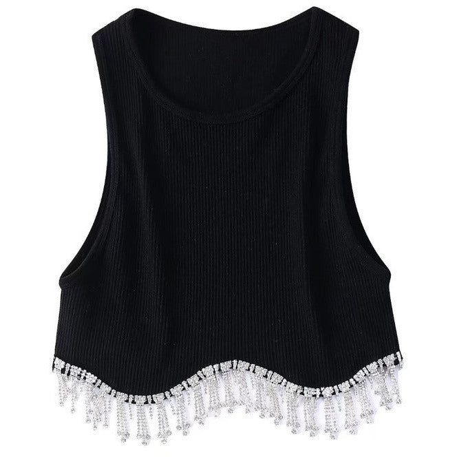 Alexa Sleeveless Crop Top