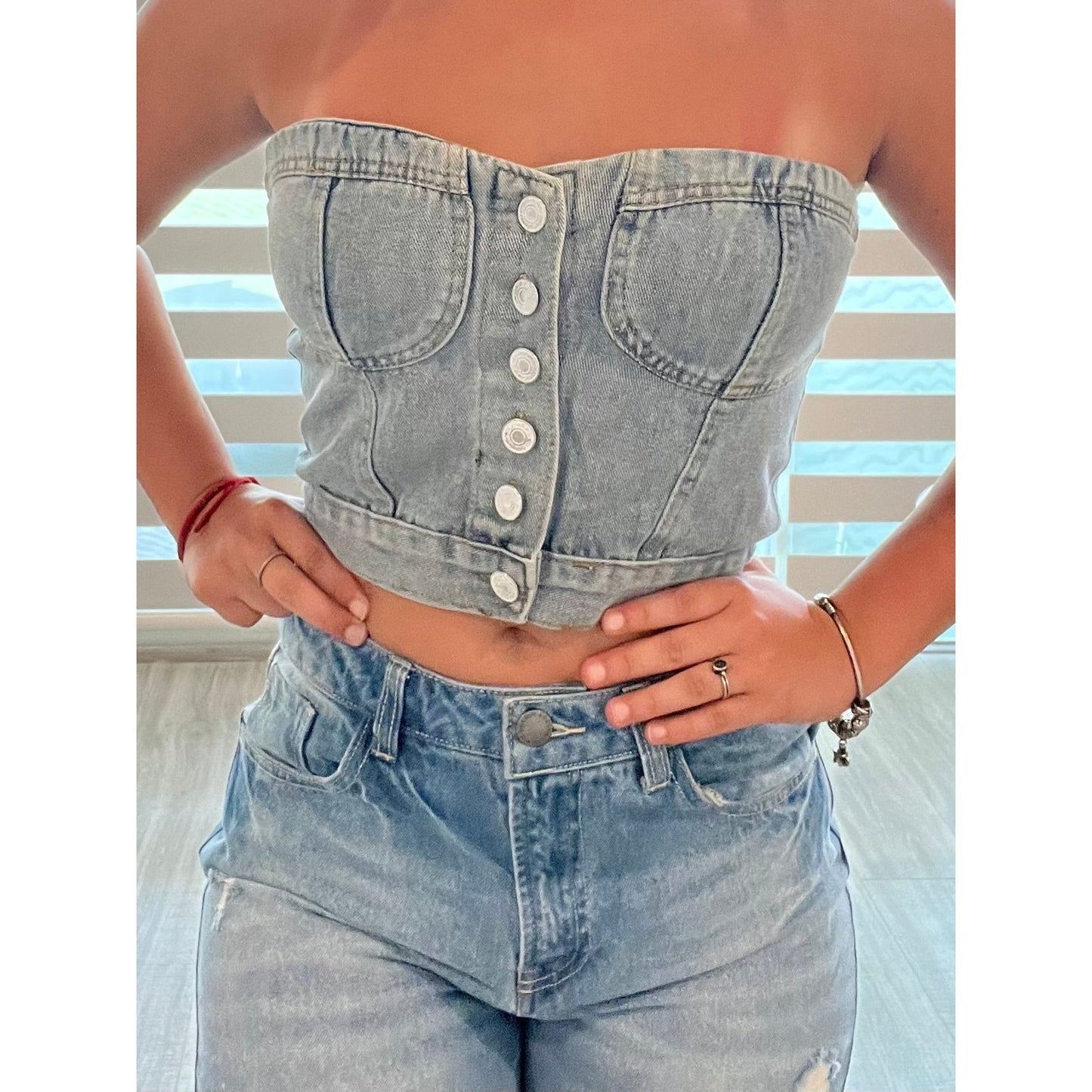 Denim Top