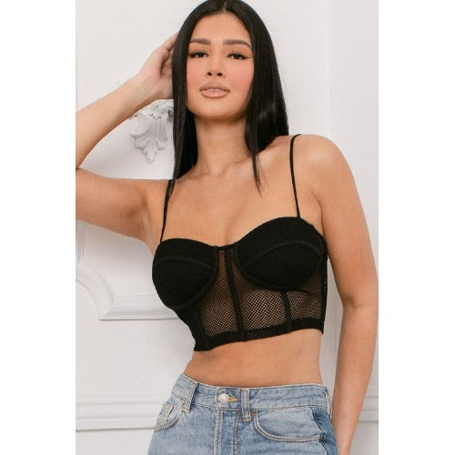 Bustier Crop Top