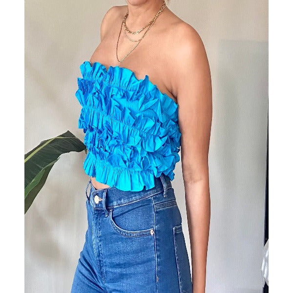 Ocean Crop Top